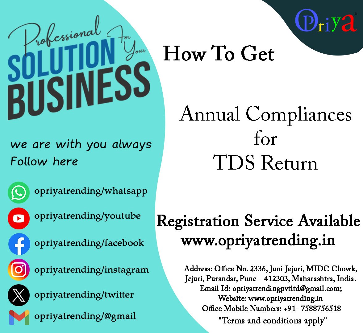 Annual TDS Return Annual TDS Return
