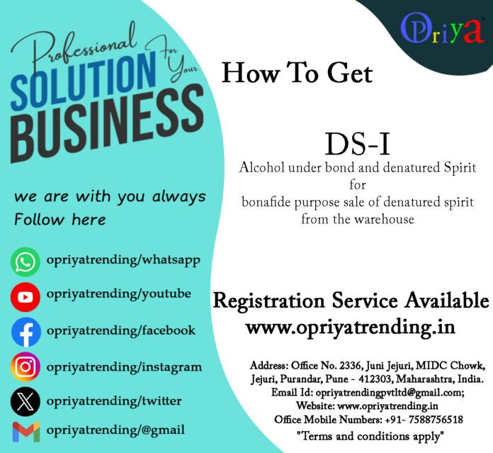 Licence DS‑I in MaharashtraLicence DS‑I in Maharashtra Licence DS‑I in Maharashtra