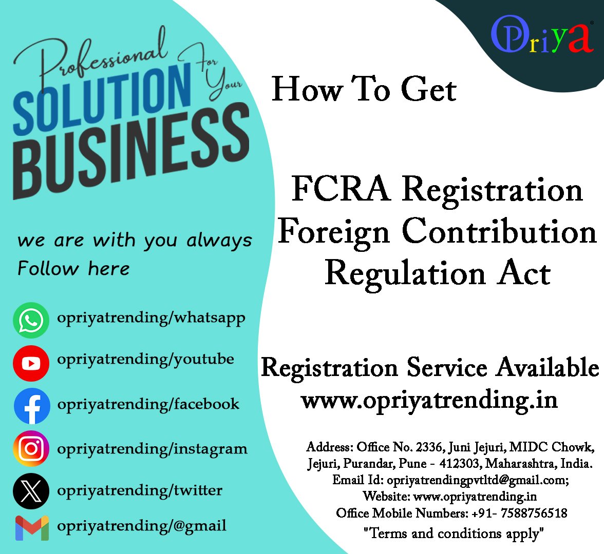 FCRA Registration FCRA Registration