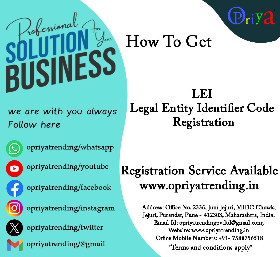 Legal Entity Identifier LEI Code Registration in India Legal Entity Identifier LEI Code Registration in India