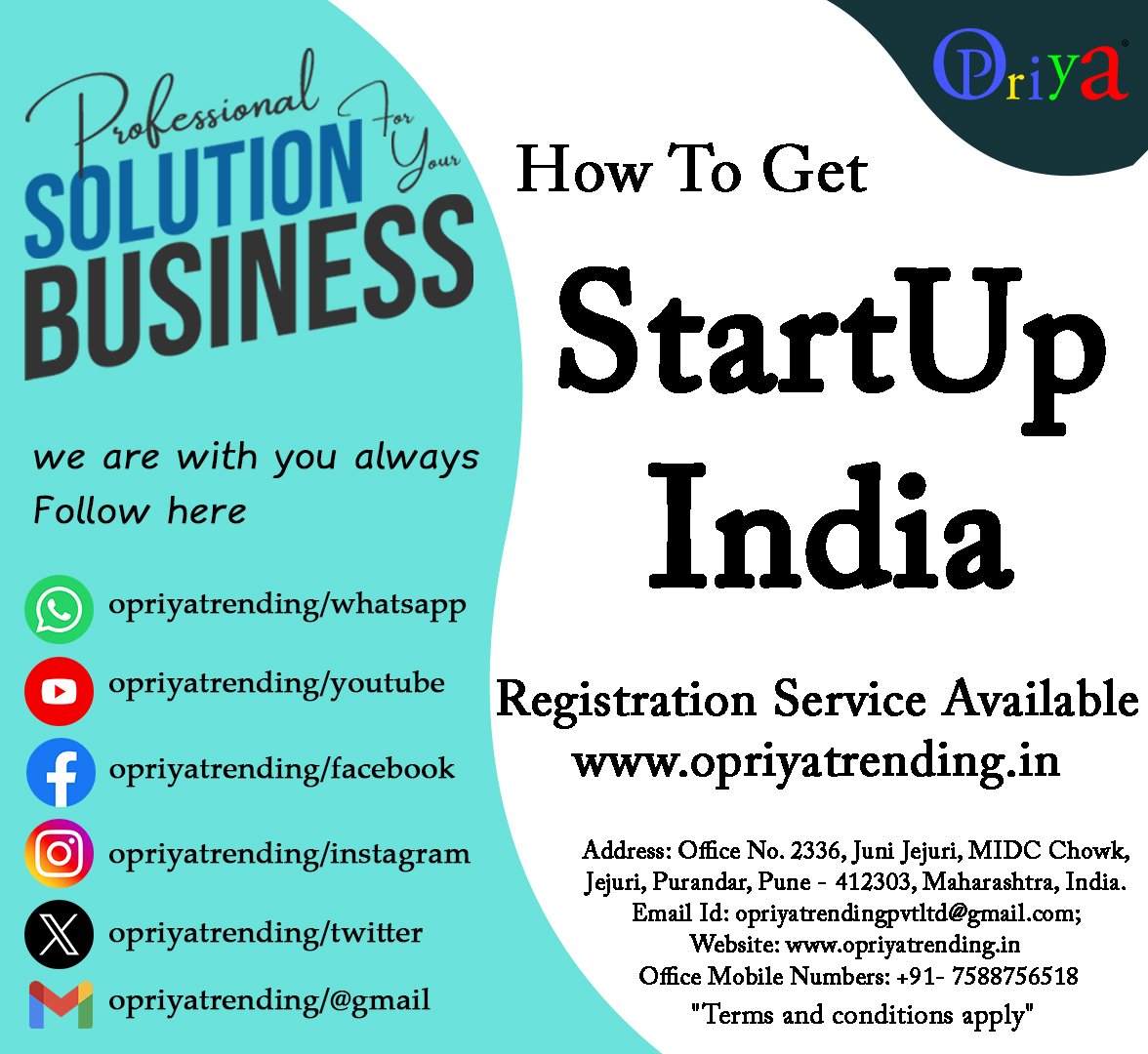 Startup India Registration in India Startup India Registration in India
